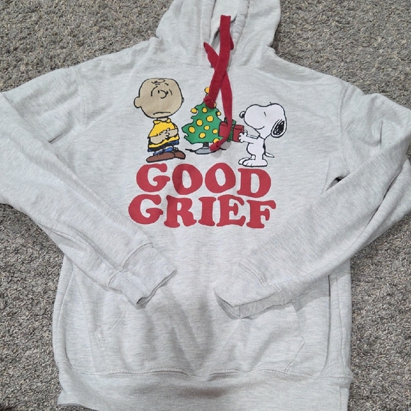 Peanuts Tops - Peanuts Christmas Charlie Brown And Snoopy Hoodie